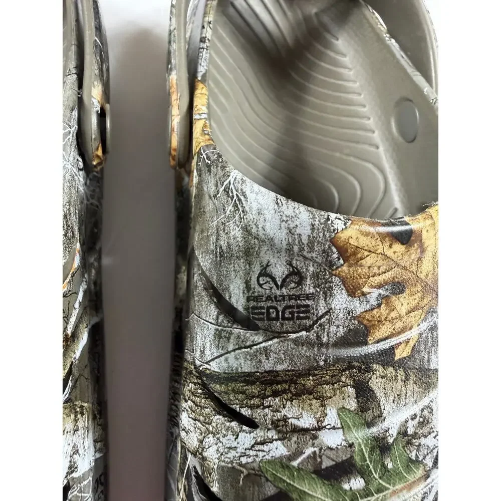 Rugged Shark Realtree Camo EVA Water Clogs Slip On Shoes Kids Size 3